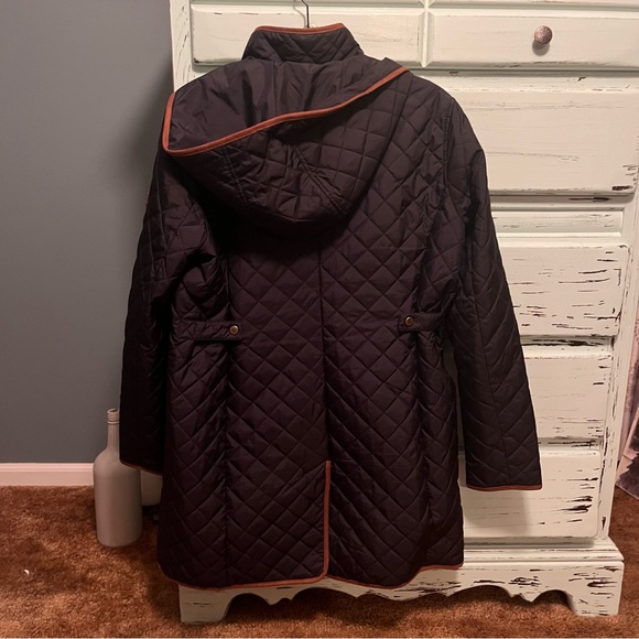 Ralph Lauren Women's Diamond Quilted Black Jacket. Size large. - Picture 5 of 9